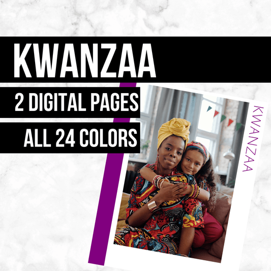 Kwanzaa: Printable Genealogy Form (Digital Download)