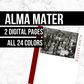 Alma Mater: Printable Genealogy Form (Digital Download)