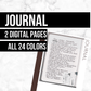 Journal: Printable Genealogy Form (Digital Download)