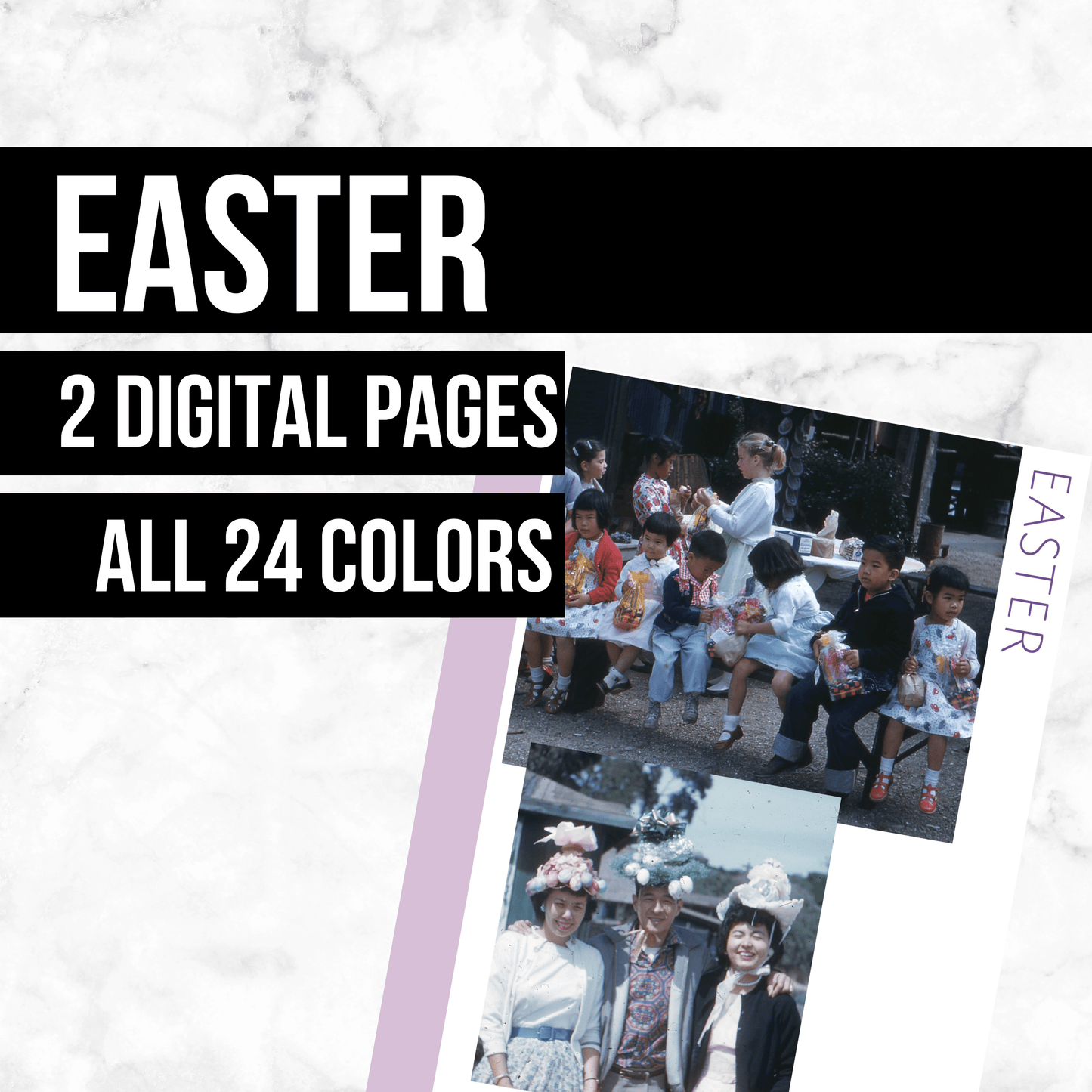 Easter: Printable Genealogy Form (Digital Download)