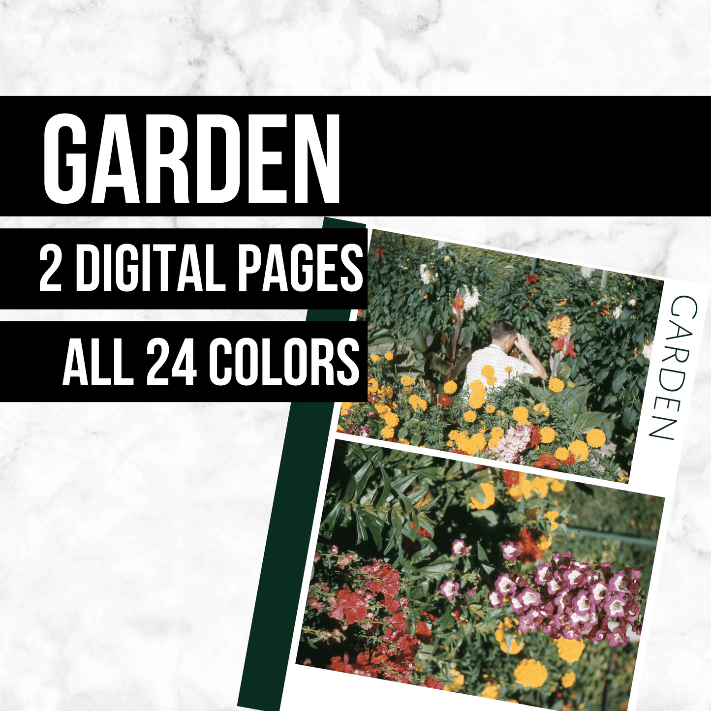 Garden: Printable Genealogy Form (Digital Download)