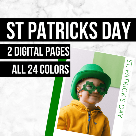 St. Patrick's Day: Printable Genealogy Form (Digital Download)