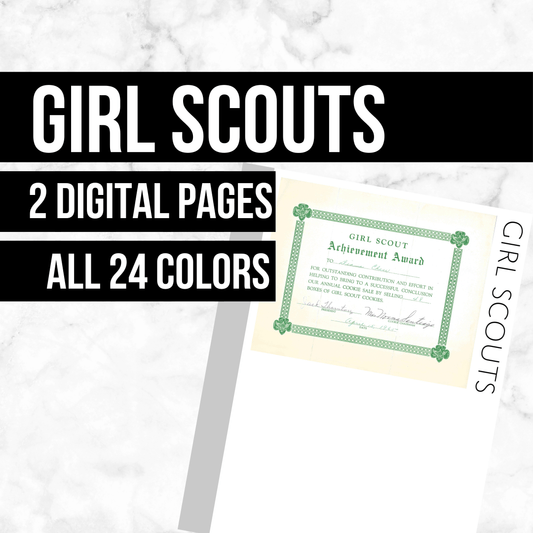 Girl Scouts: Printable Genealogy Form (Digital Download)