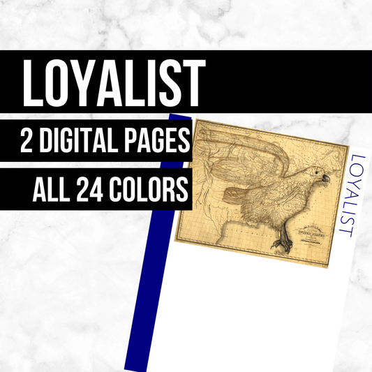 Loyalist: Printable Genealogy Form (Digital Download)