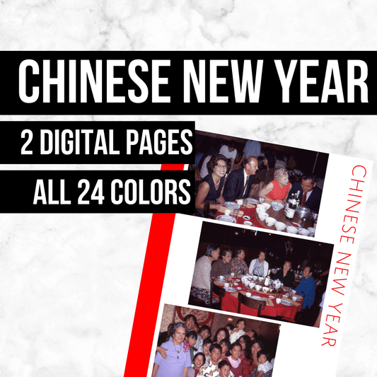 Chinese New Year: Printable Genealogy Form (Digital Download)