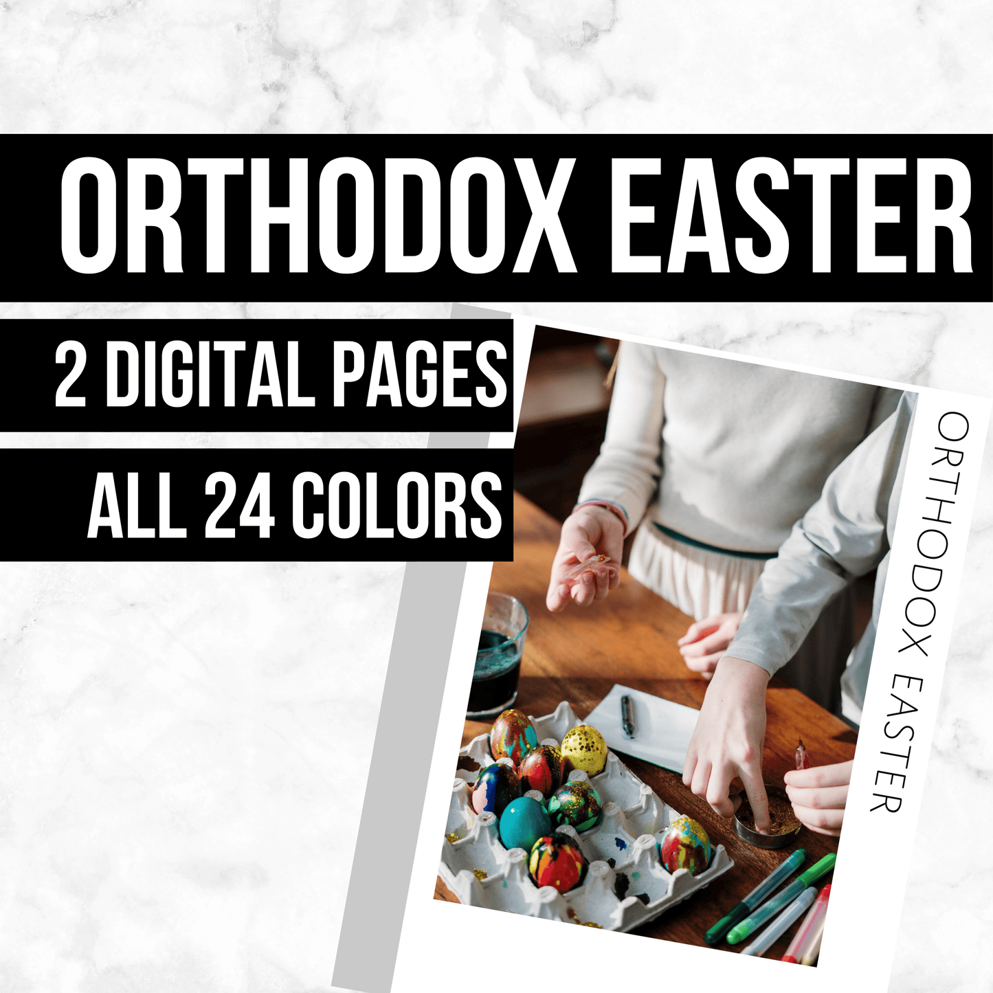 Orthodox Easter: Printable Genealogy Form (Digital Download)