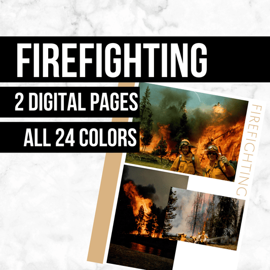 Firefighting: Printable Genealogy Form (Digital Download)