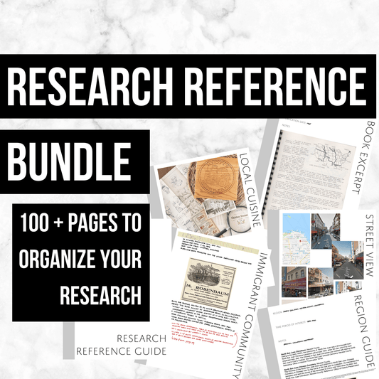 Research Reference Guide Bundle