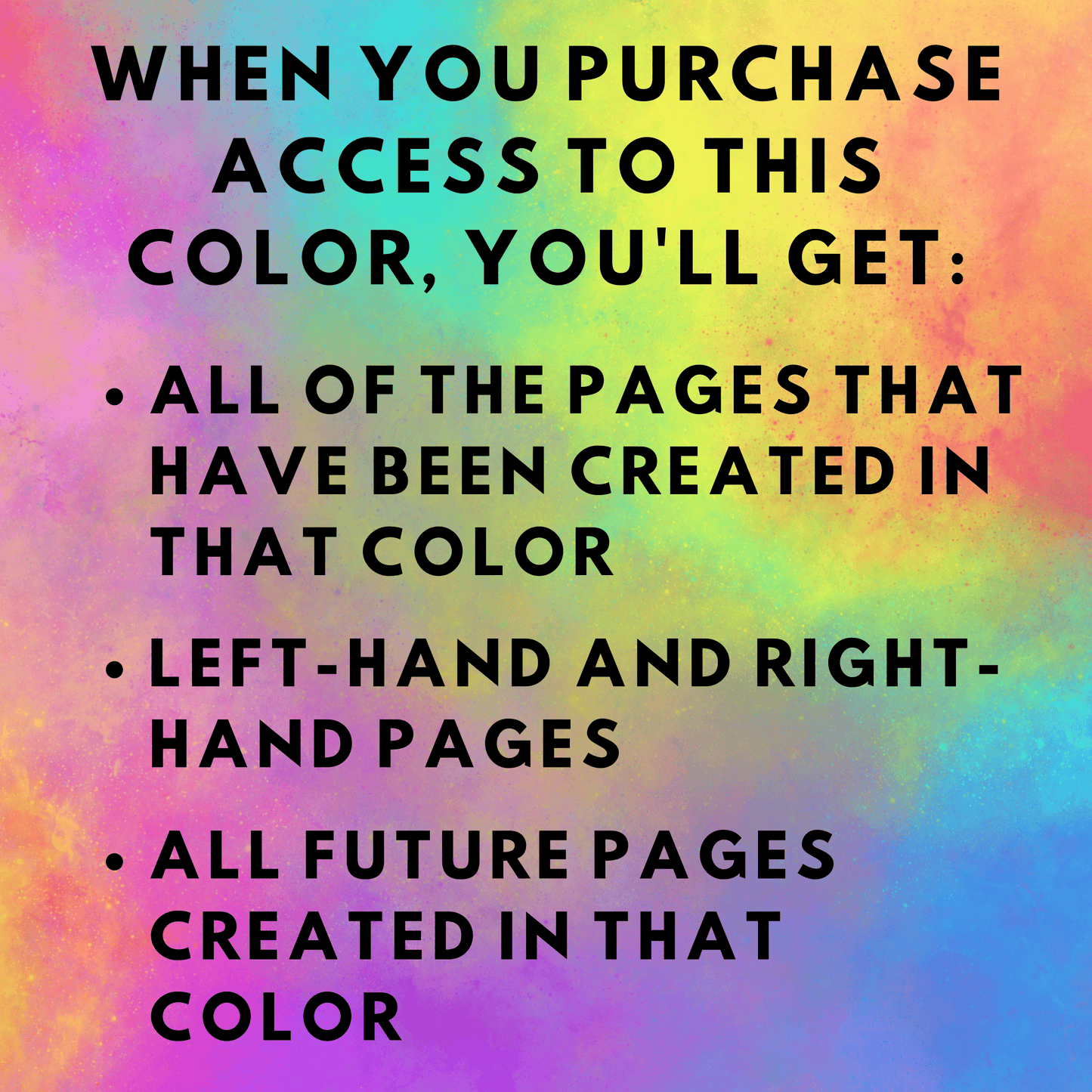 Color Sale: All the Red Pages