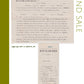 Land Sale: Printable Genealogy Form (Digital Download)