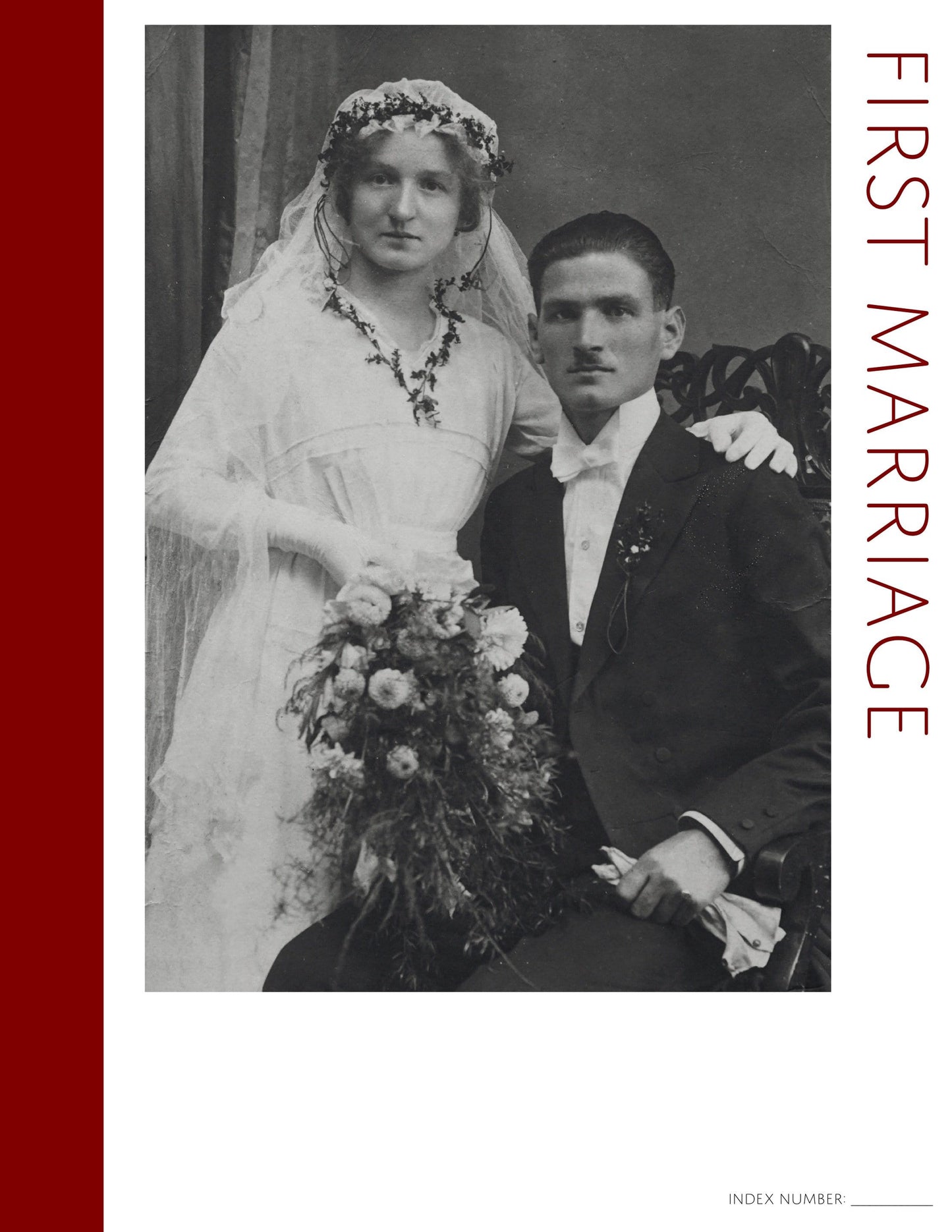 First Marriage: Printable Genealogy Form (Digital Download)