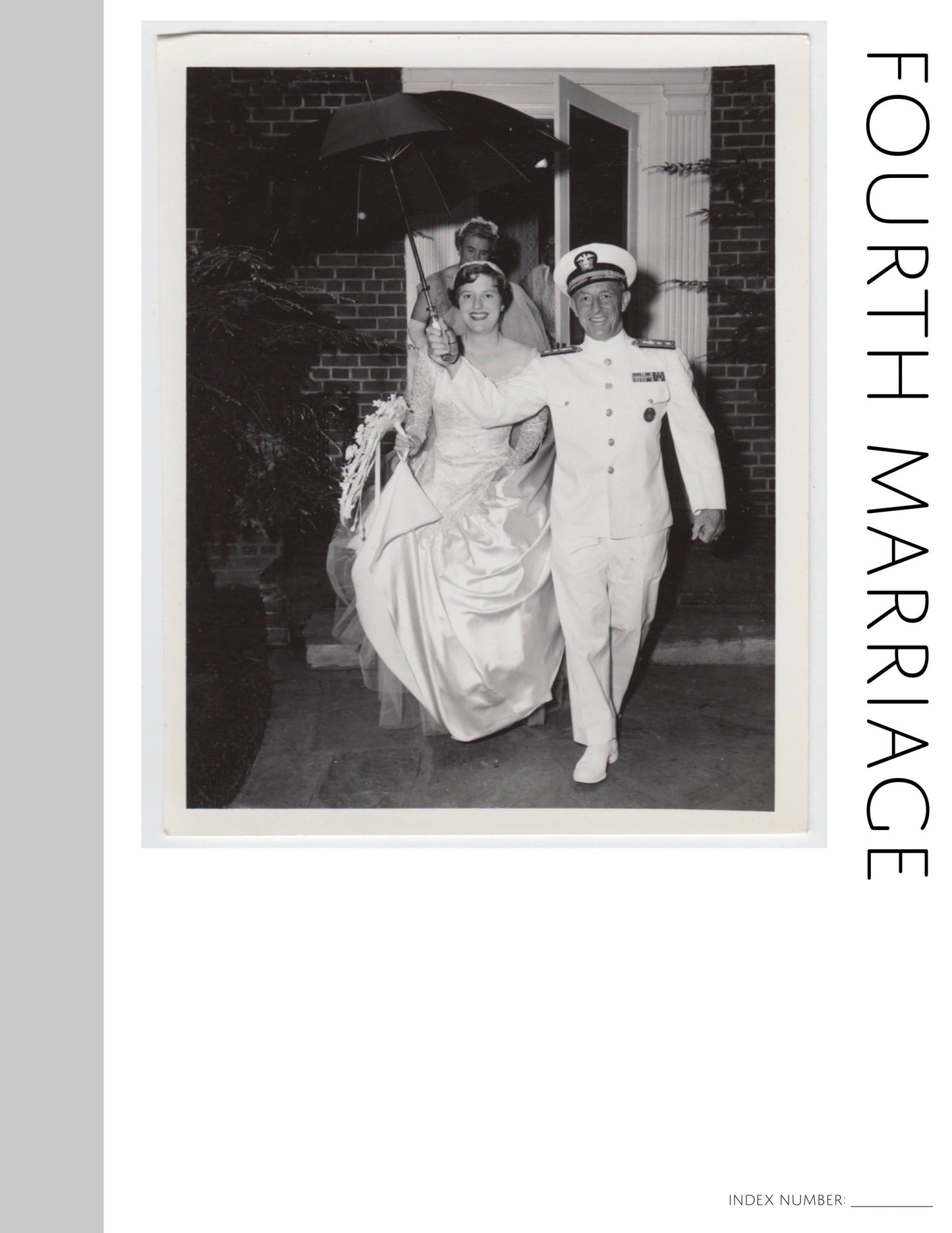 Fourth Marriage: Printable Genealogy Form (Digital Download)