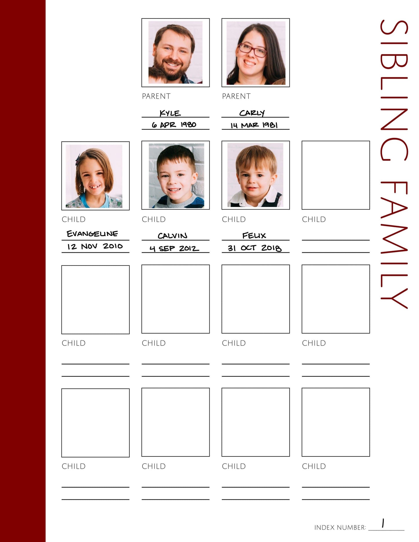 Download a Blank Family Tree Template