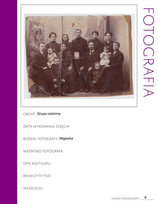 Deluxe Genealogy Pages in Polish /// 200-Page Family History Bundle - Purple (Digital Download)
