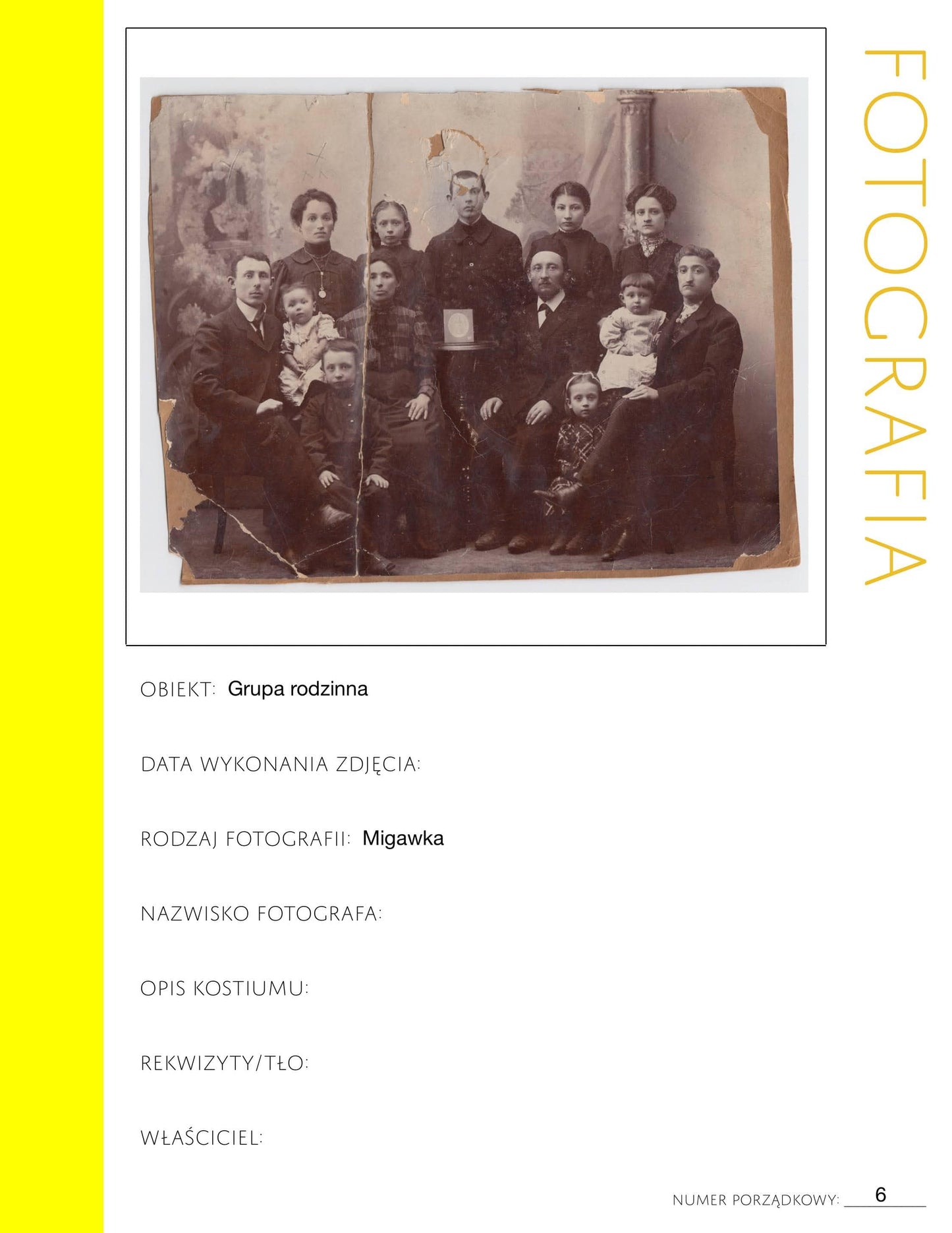 Deluxe Genealogy Pages in Polish /// 200-Page Family History Bundle - Yellow (Digital Download)