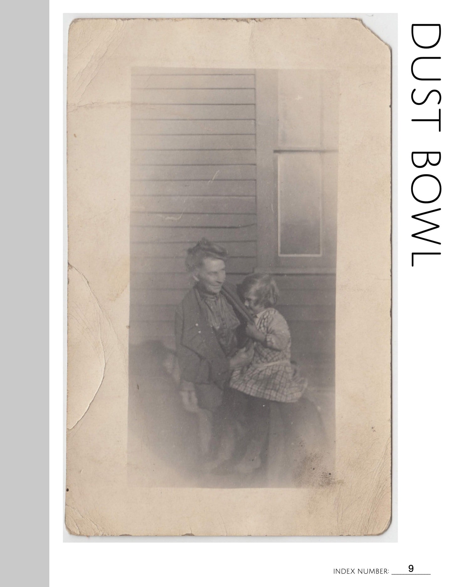 Dust Bowl: Printable Genealogy Form (Digital Download)