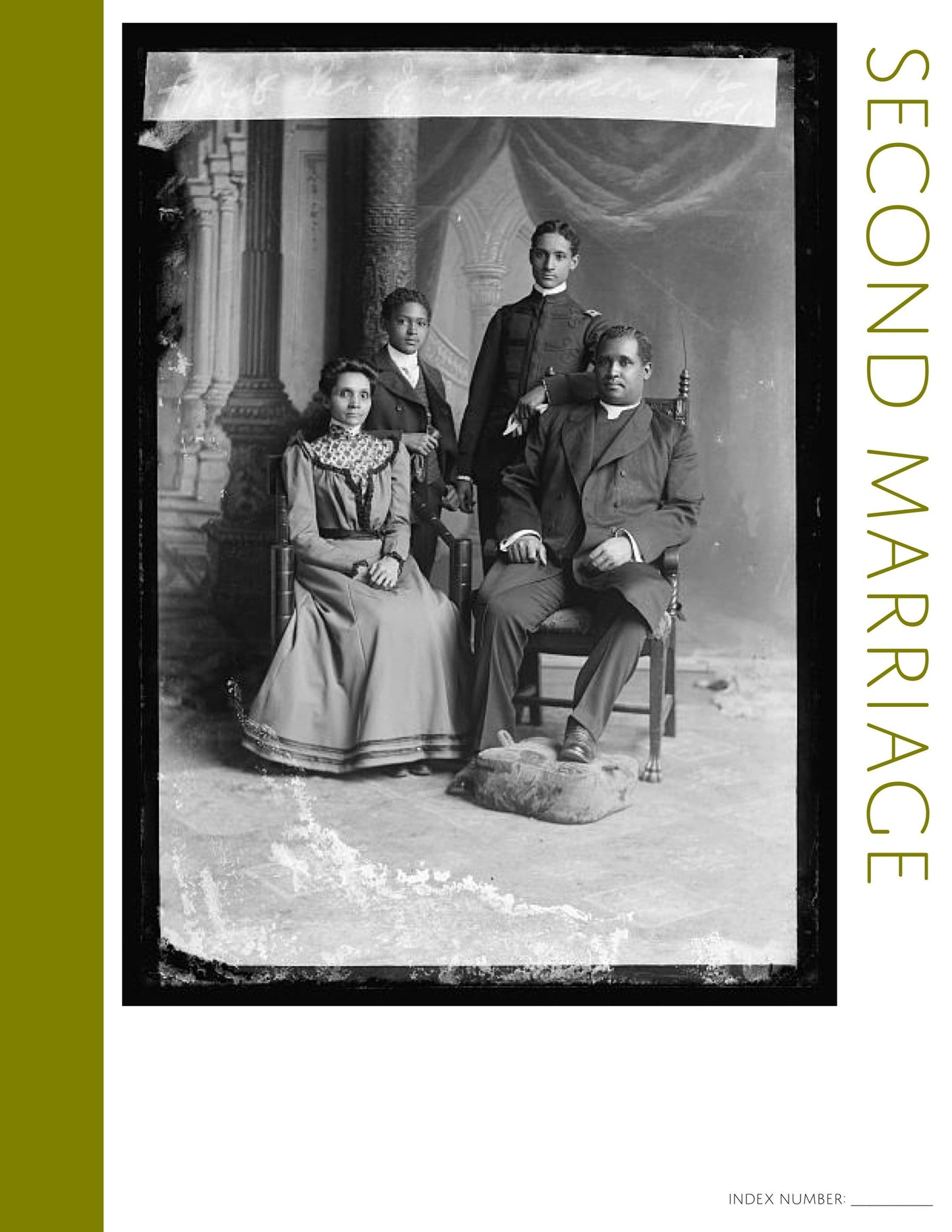 Second Marriage: Printable Genealogy Form (Digital Download)