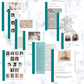 International Deluxe Family History Bundle - Teal (Digital Download) - Family Tree Notebooks