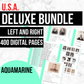 USA Deluxe Family History Bundle - Aquamarine (Digital Download)