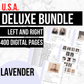 USA Deluxe Family History Bundle - Lavender (Digital Download)