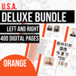 USA Deluxe Family History Bundle - Orange (Digital Download)