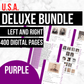 USA Deluxe Family History Bundle - Purple (Digital Download)