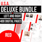USA Deluxe Family History Bundle - Red (Digital Download)
