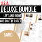 USA Deluxe Family History Bundle - Sand (Digital Download)