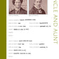 Uncle and Aunt: Printable Genealogy Form (Digital Download) - Family Tree Notebooks