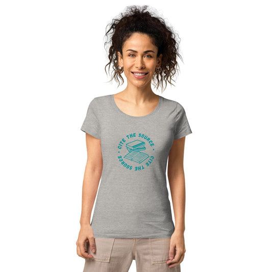 Cite the Source Grey - Women’s basic organic t-shirt